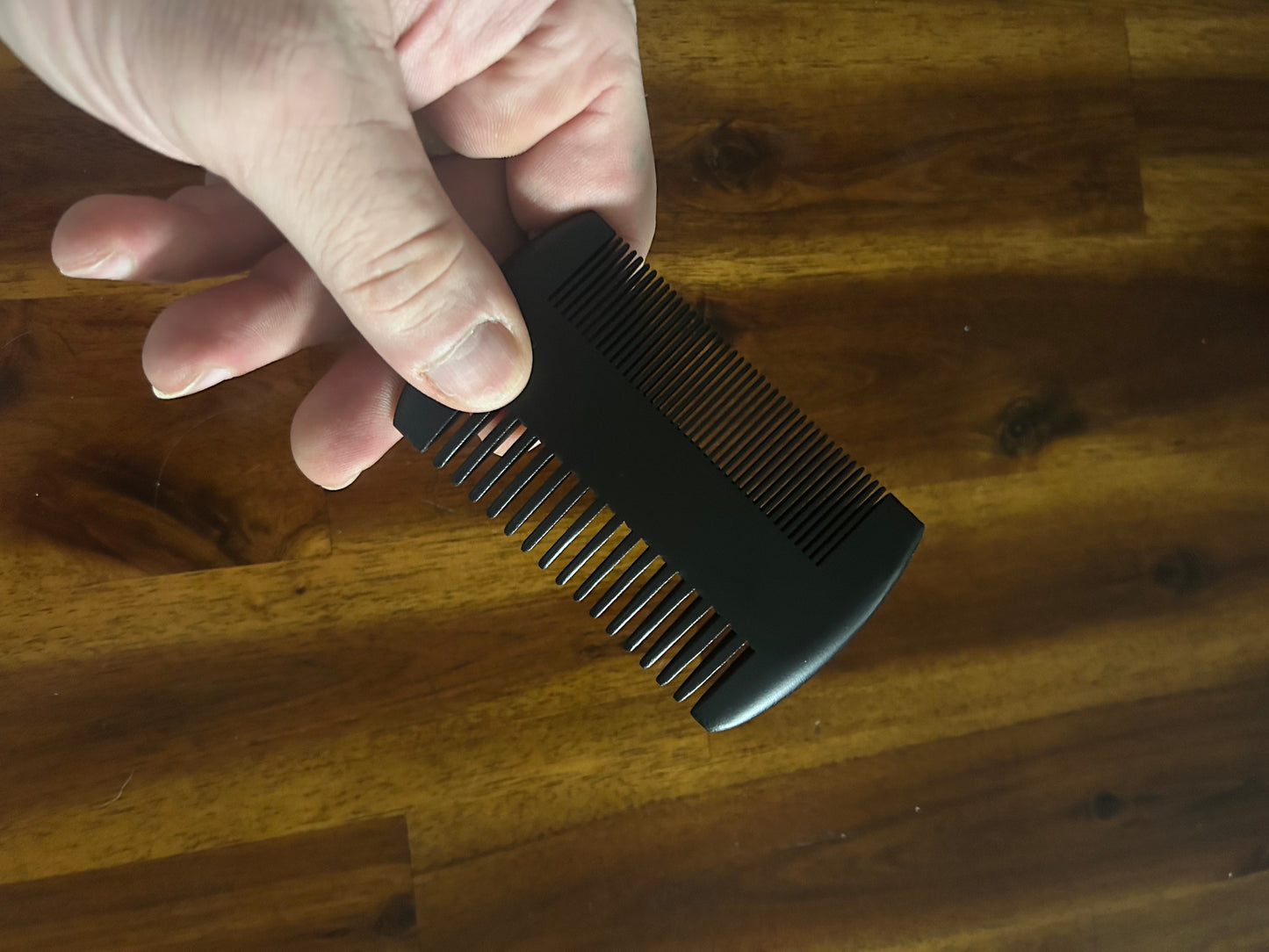 Wicked Wolf Beard Co. Double Sided Comb & Brush Combo set