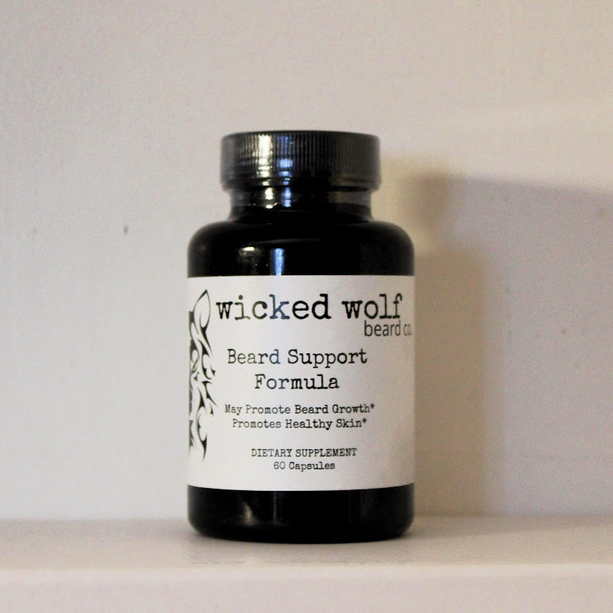 Wicked Wolf Beard Support Formula - Wicked Wolf Beard Co.