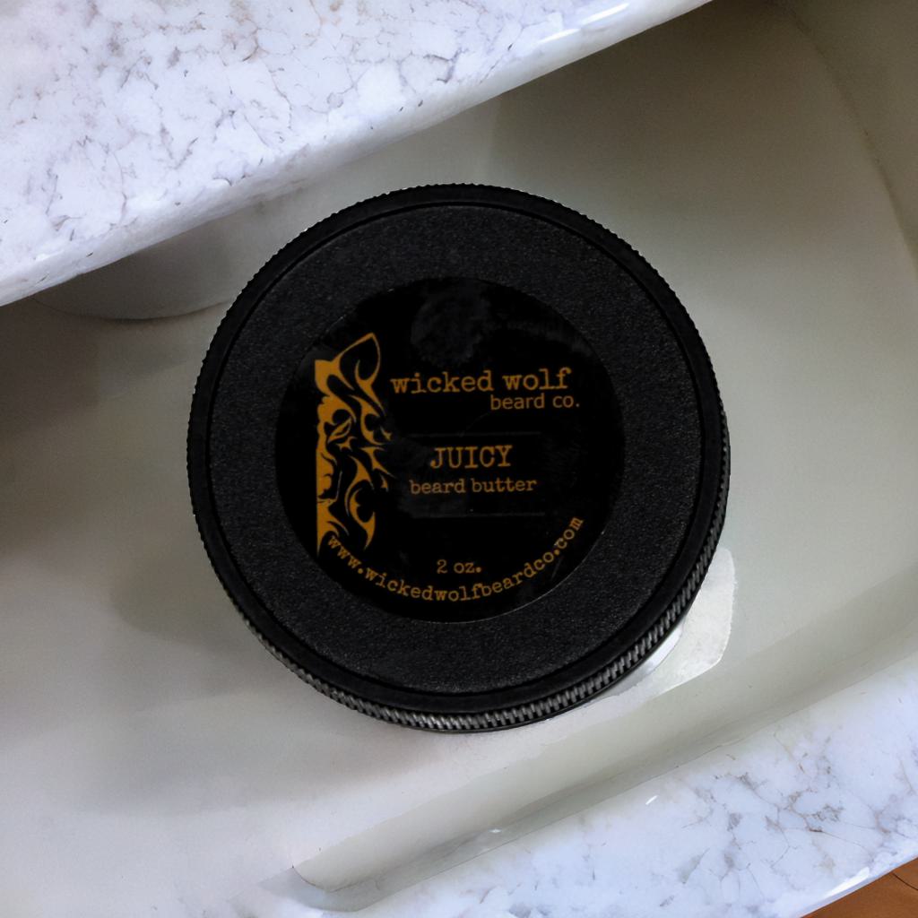 Wicked Wolf Juicy Beard Oil fresh citrus hydrating beard oil