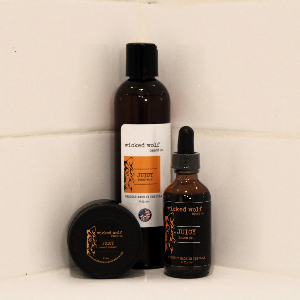 Juicy Beard Oil - Wicked Wolf Beard Co.