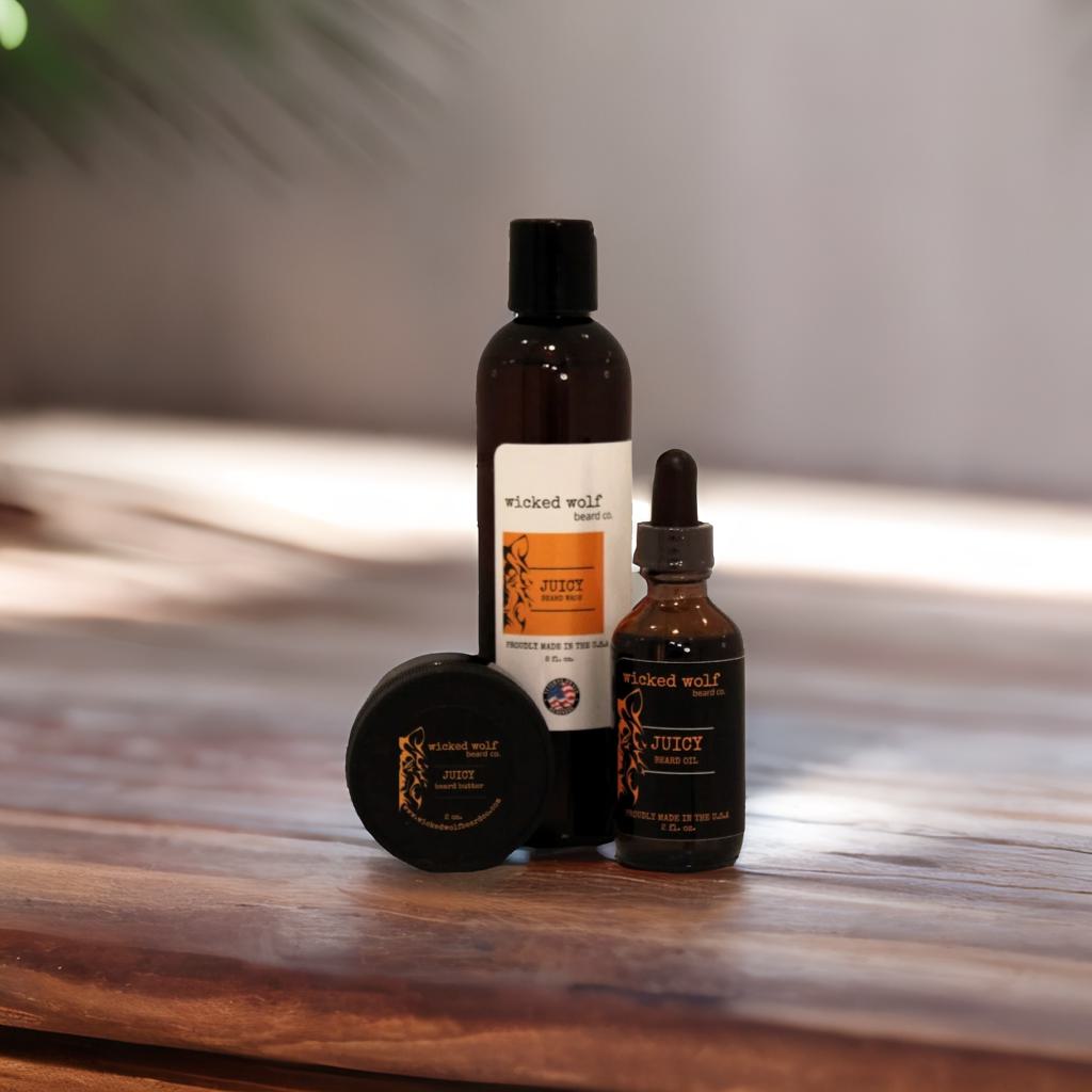 Juicy Beard Wash - Wicked Wolf Beard Co.