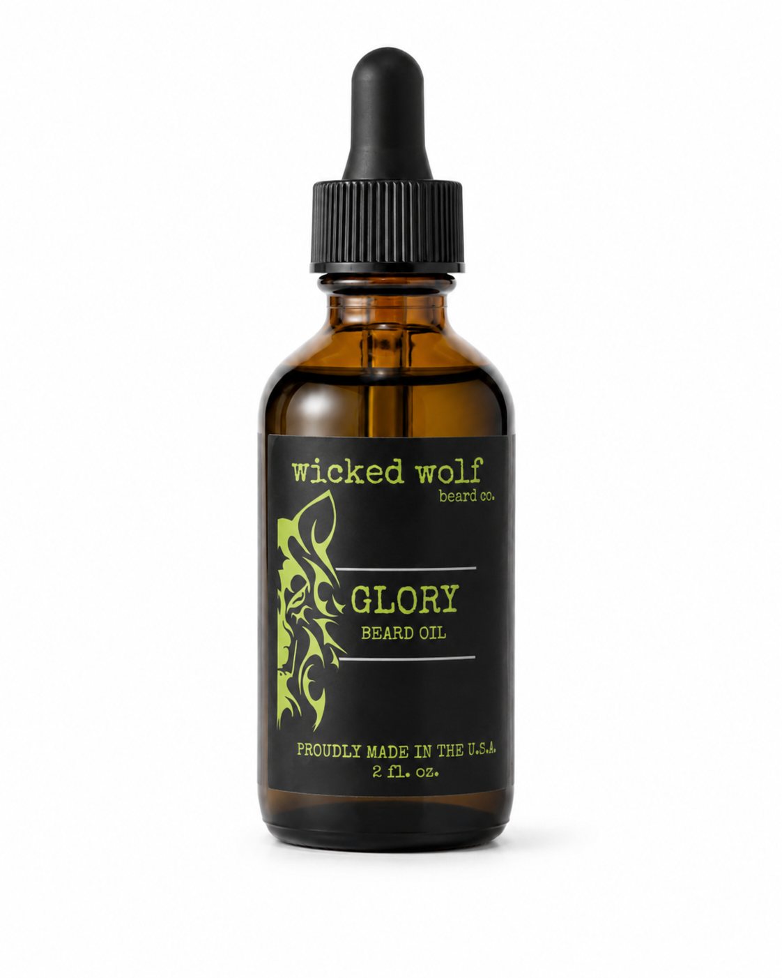 Wicked Wolf Glory Beard Oil | Hydrating Beard Oil with Ginger