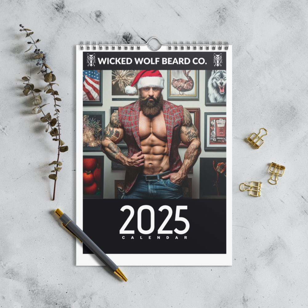 2025 WWBC Calendar - Wicked Wolf Beard Co.