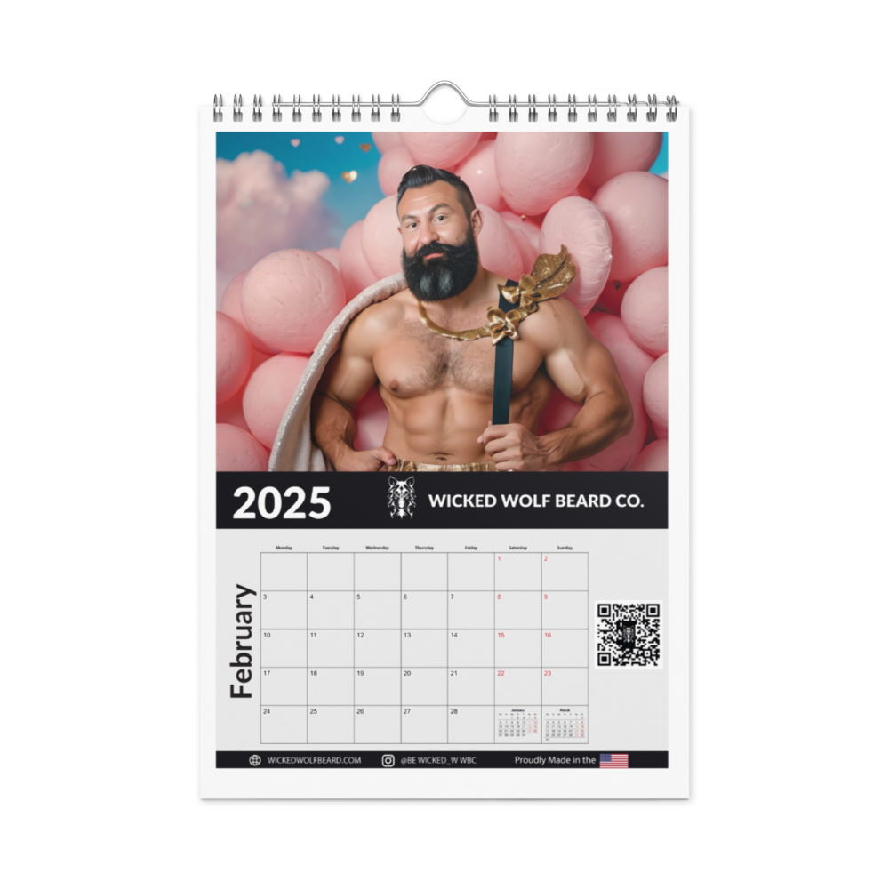 2025 WWBC Calendar - Wicked Wolf Beard Co.
