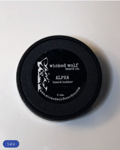 Wicked Wolf Alpha Beard Butter | Deep Conditioning Beard Butter with Tobacco & Vanilla