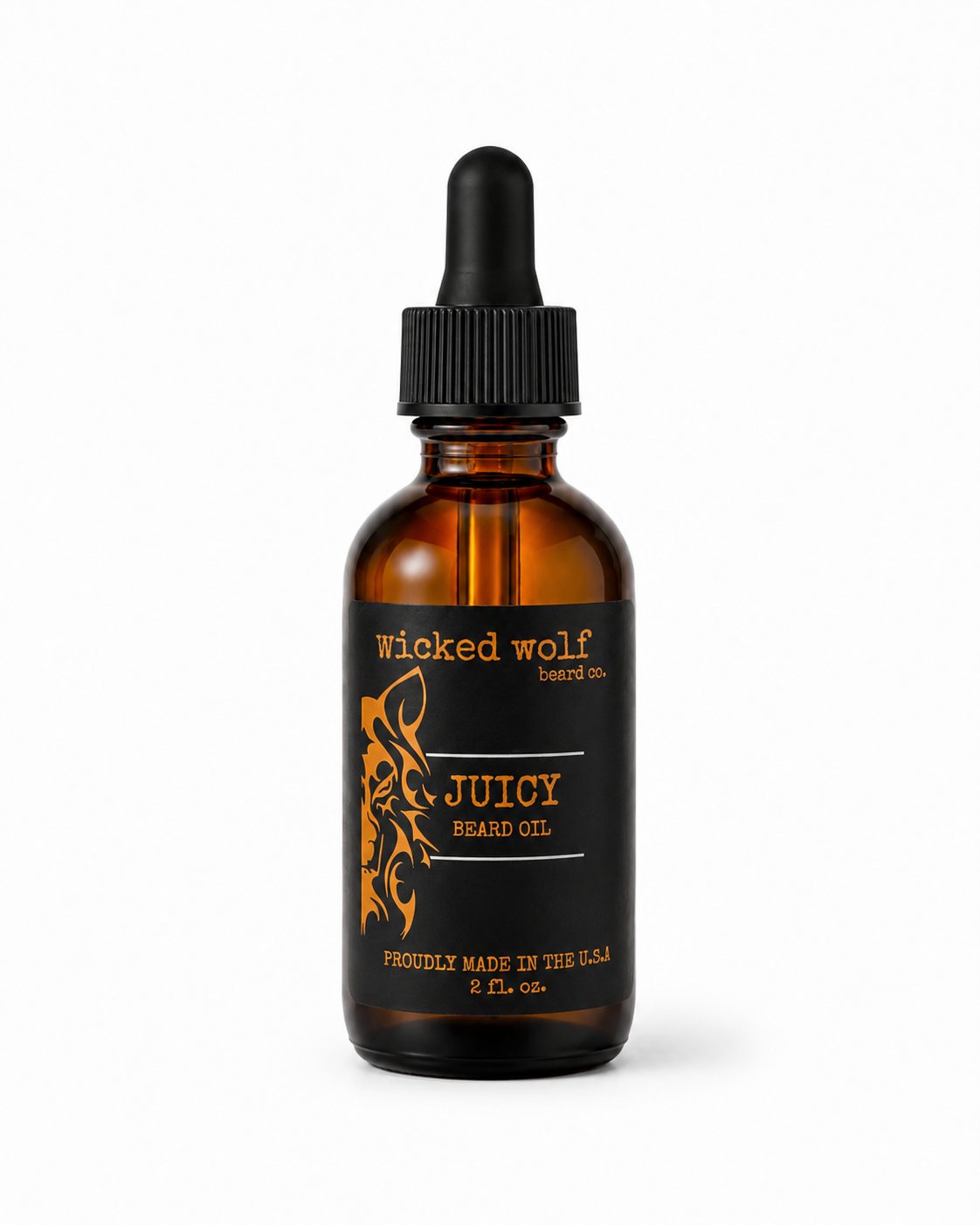 Wicked Wolf Juicy Beard Oil | Hydrating Beard Oil with Fresh Citrus